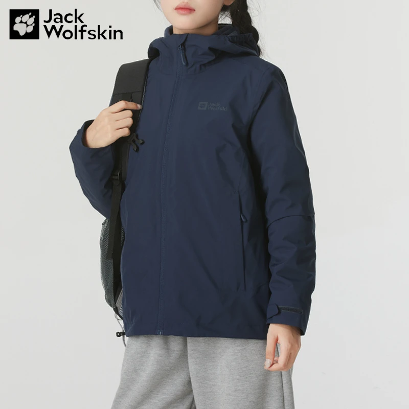 狼爪冲锋衣女装秋季户外爬山保暖运动服夹克防风防水外套5031991