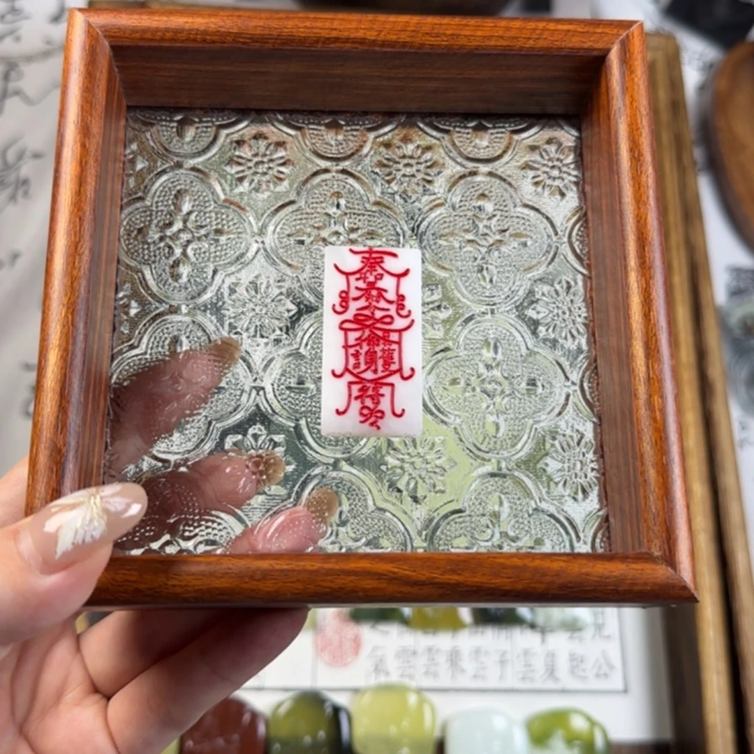 知***.蛇纹石玉合金颈饰