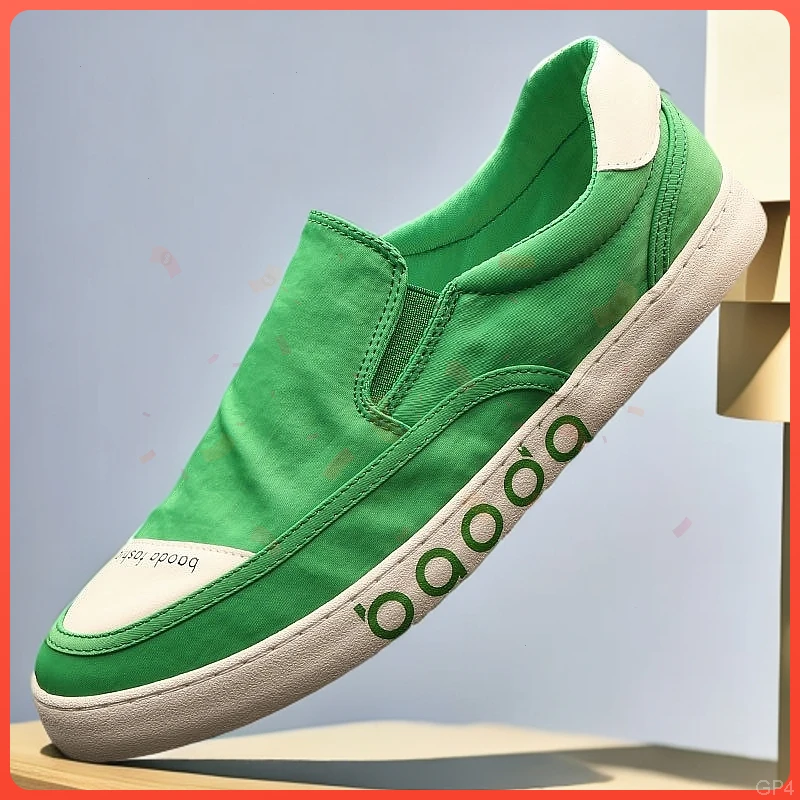 2025新款爆款男士休闲时尚鞋休闲板鞋帆布鞋轻盈透气软底厚底潮鞋