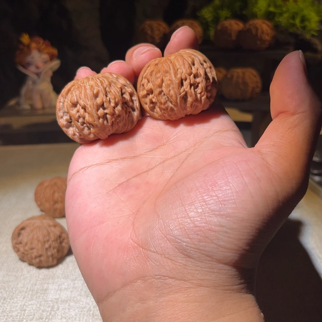 吊坠文玩核桃40球磨