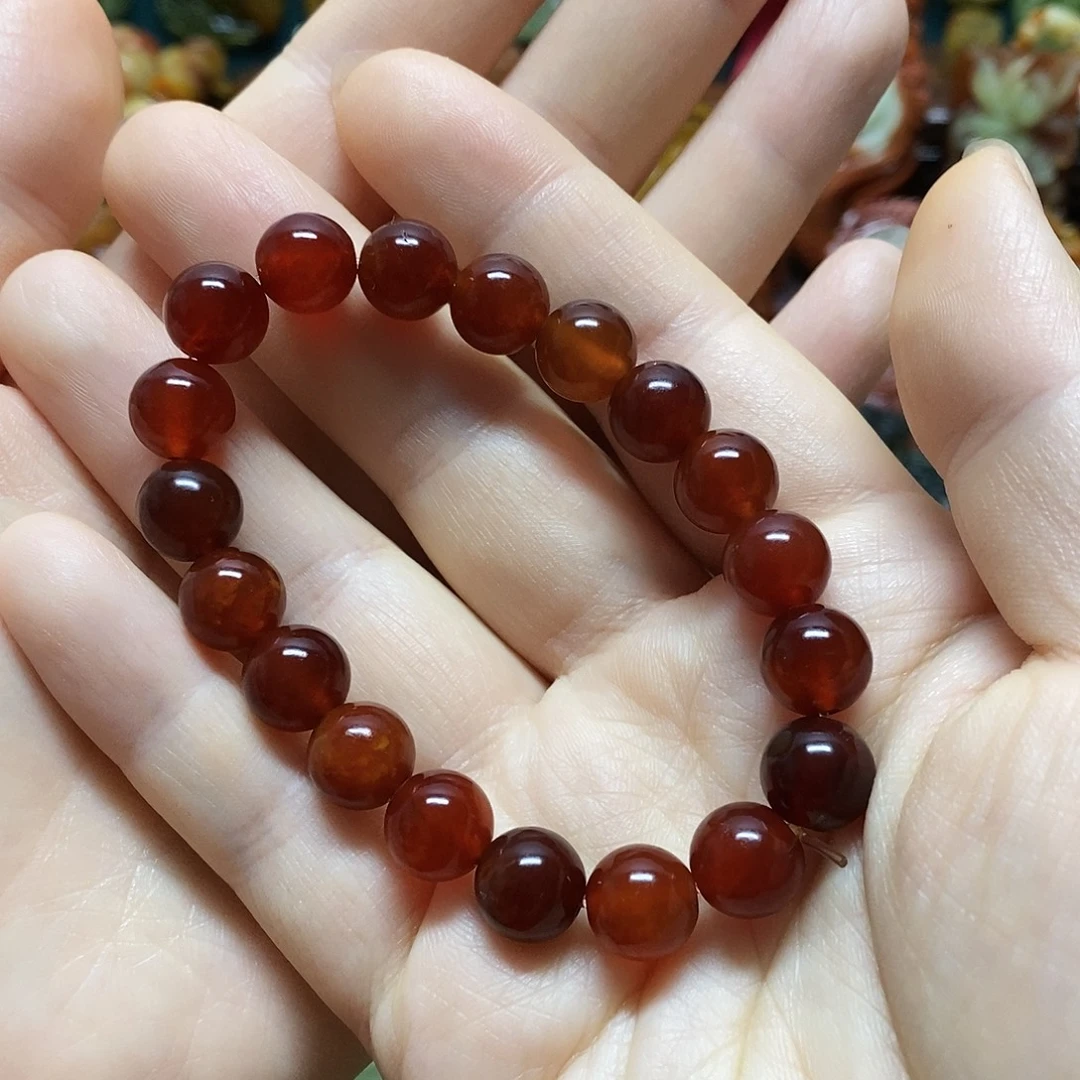 蛇纹石玉未镶嵌手链
