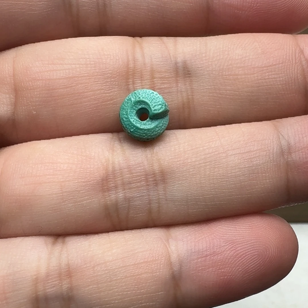 绿松石未镶嵌鱿鱼圈