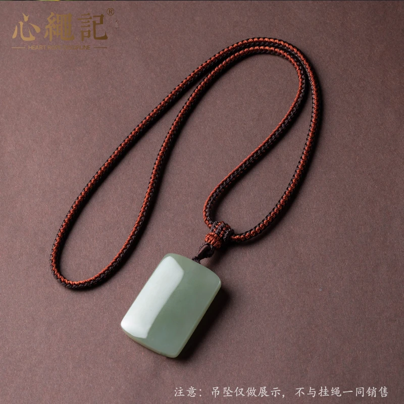 绳结挂脖男女耐磨手工平安玉佩吊坠脖挂绳手工可调节百搭挂脖绳