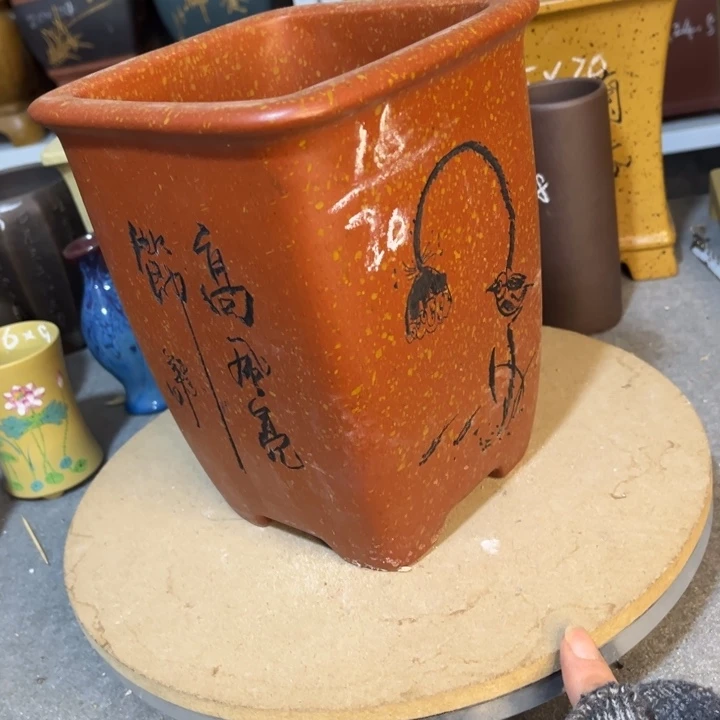 花盆紫砂紫砂花盆
