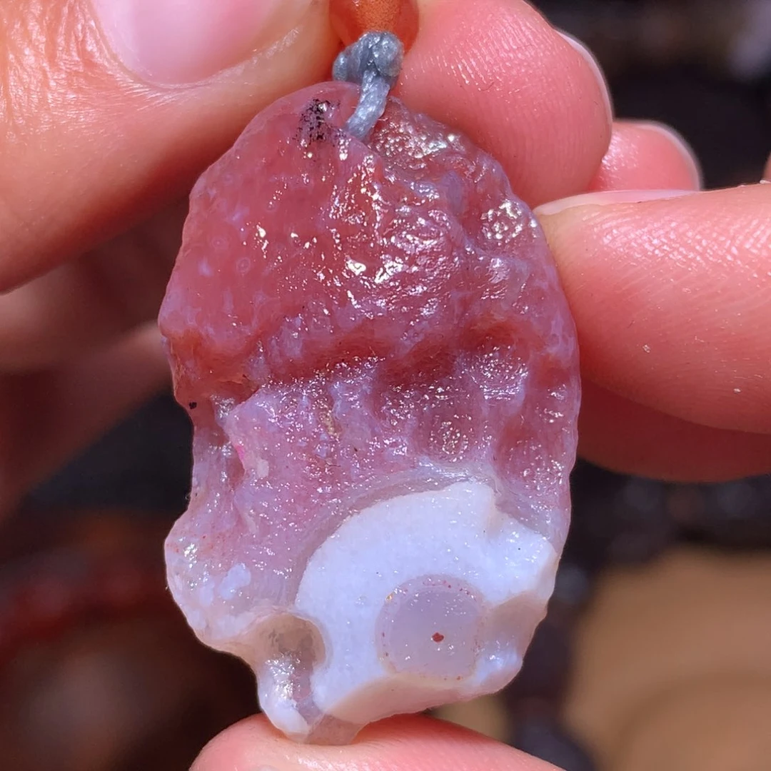 未镶嵌玛瑙/玉髓珠宝半成品