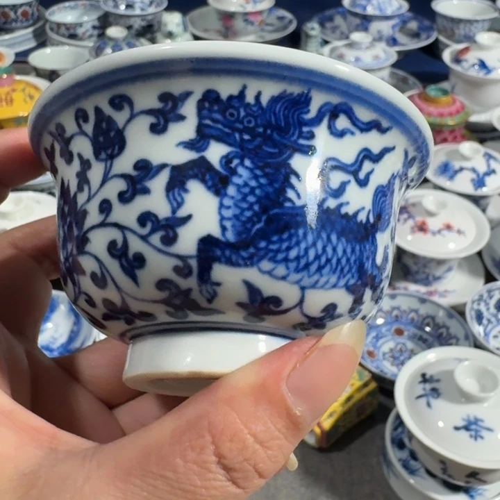 景德镇手工手绘杯