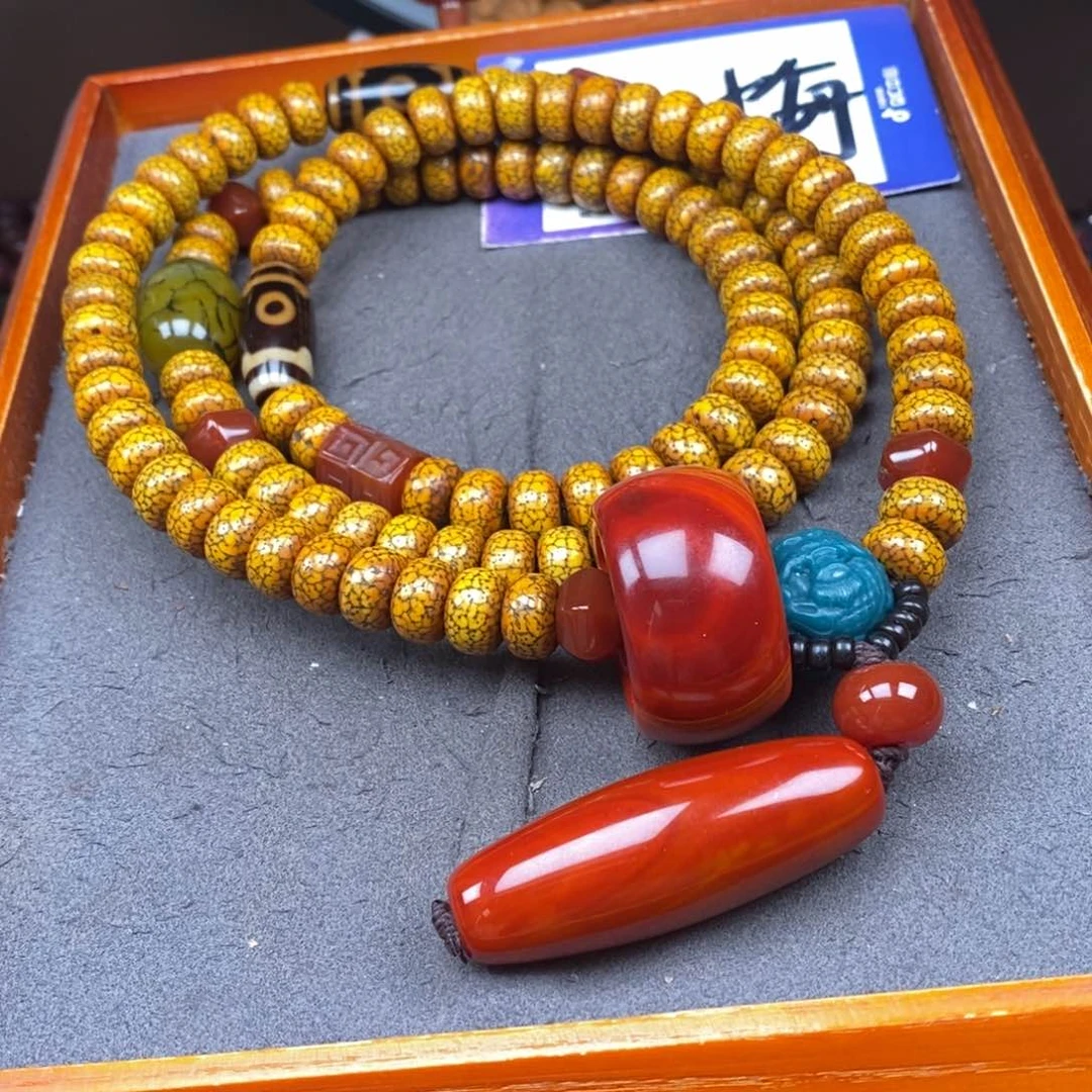 星月菩提吊坠胖****）星月