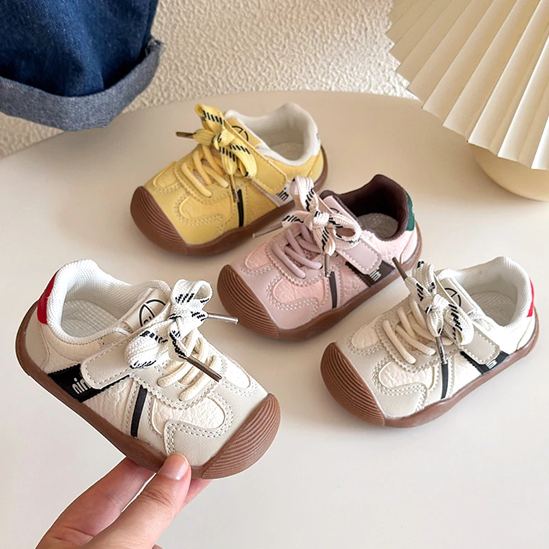 春秋男宝宝女鞋子0一1-3岁婴幼儿学步鞋男童女宝软底运动秋季童鞋