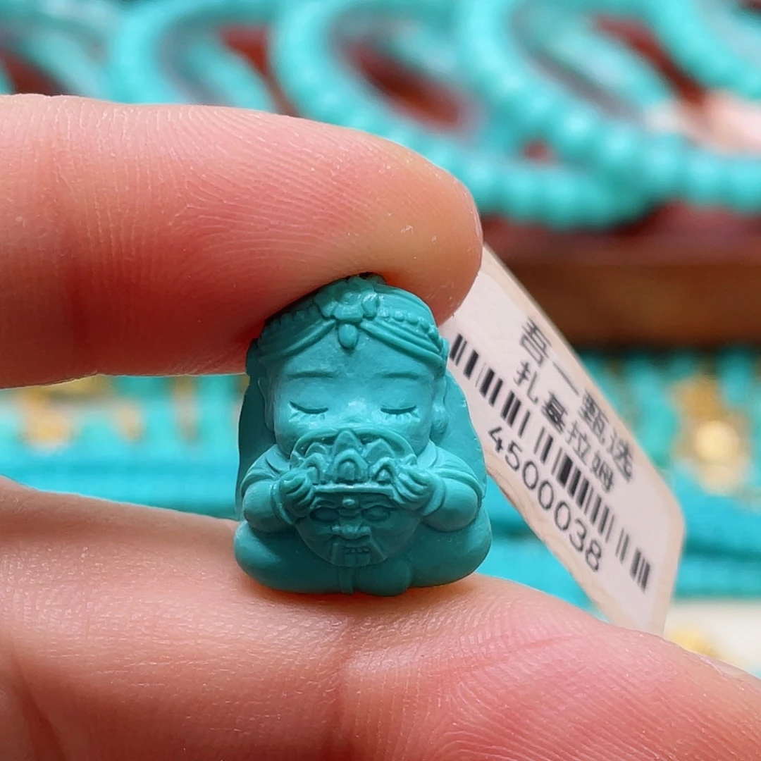 绿松石未镶嵌珠宝半成品