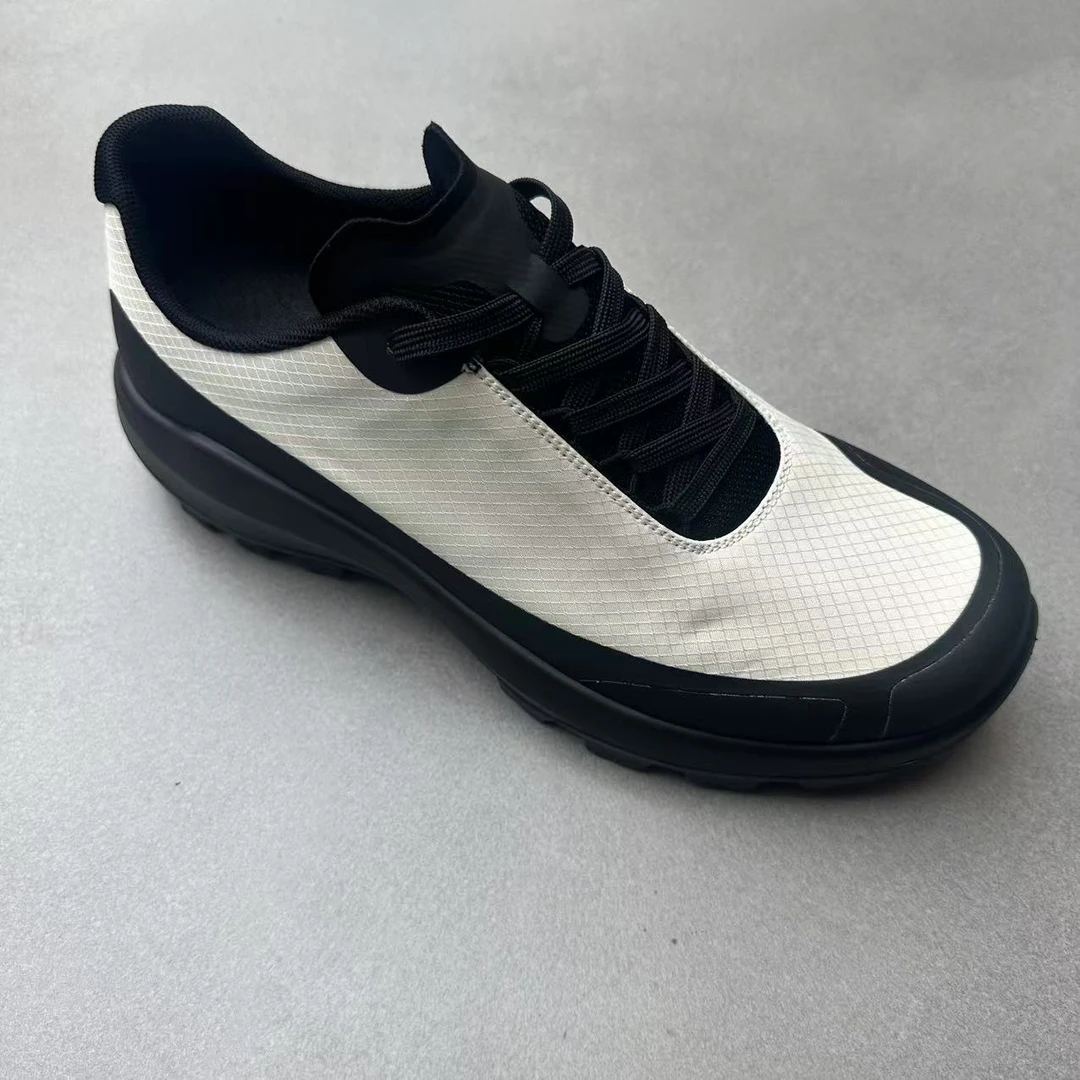 户外休闲网面春季透气运动鞋潮款男款高街轻量化小白鞋小众厚底鞋