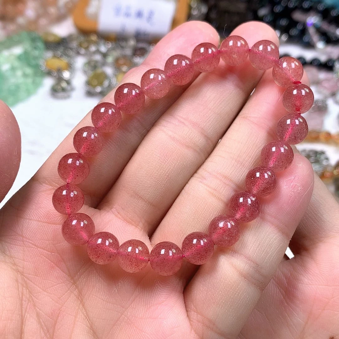 水晶手串未镶嵌天然水晶