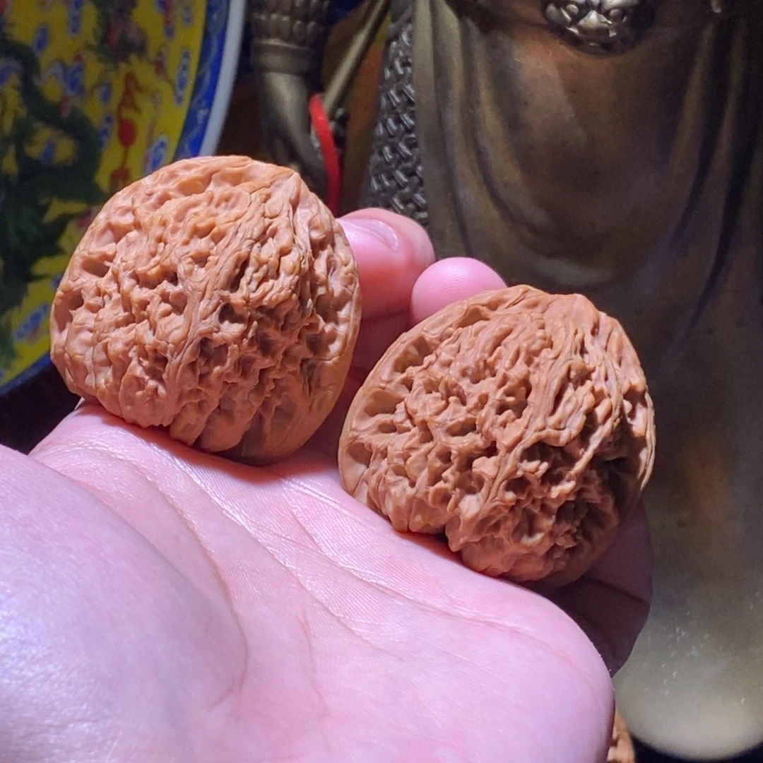 吊坠文玩核桃黎**续全品41南疆石 41 40 40