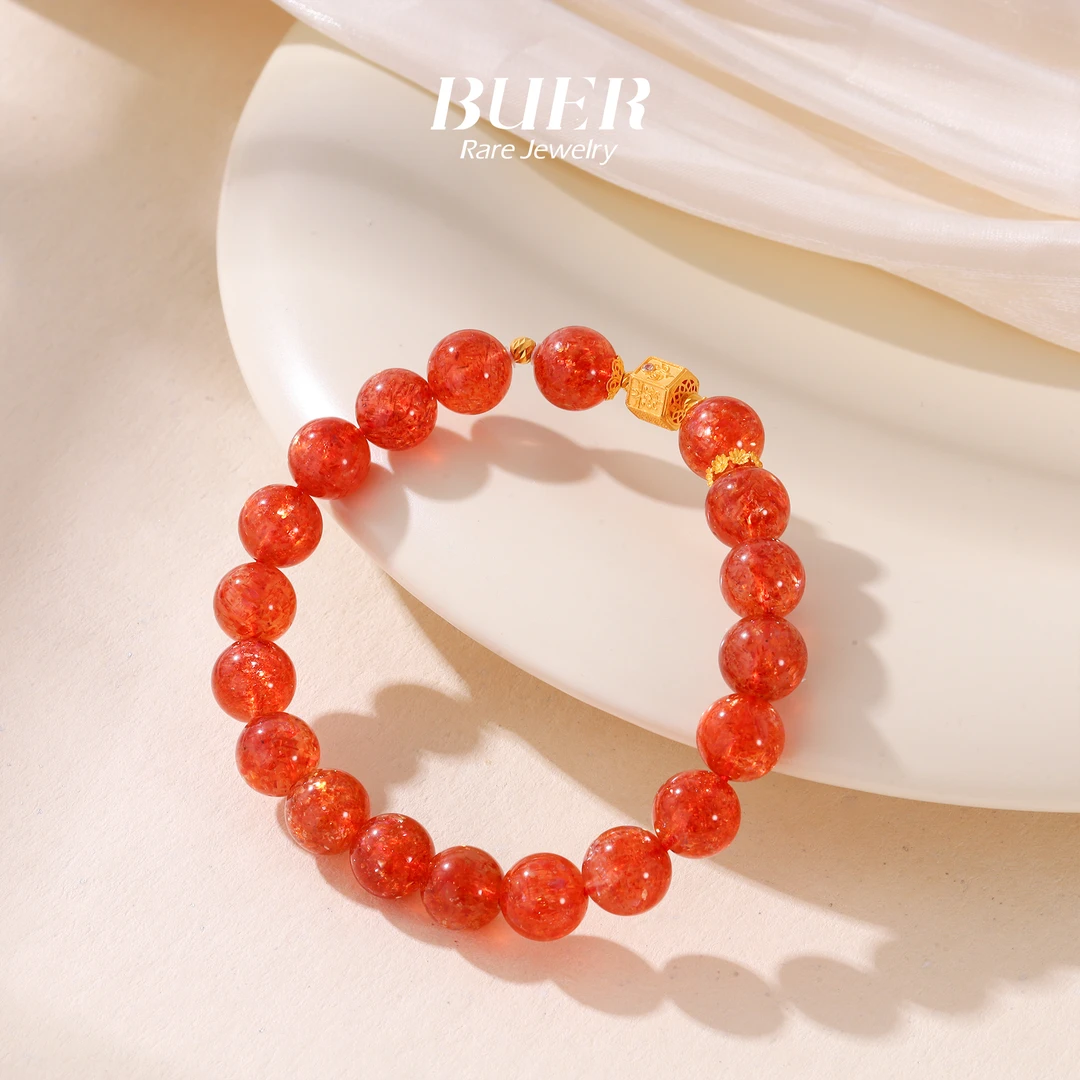 【不二】金太阳18K金DIY手串9mm