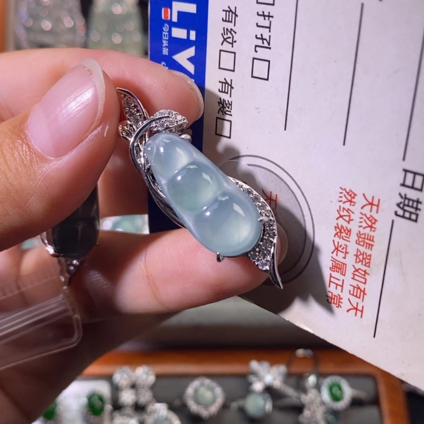 【闪购商品】翡翠未镶嵌颈饰