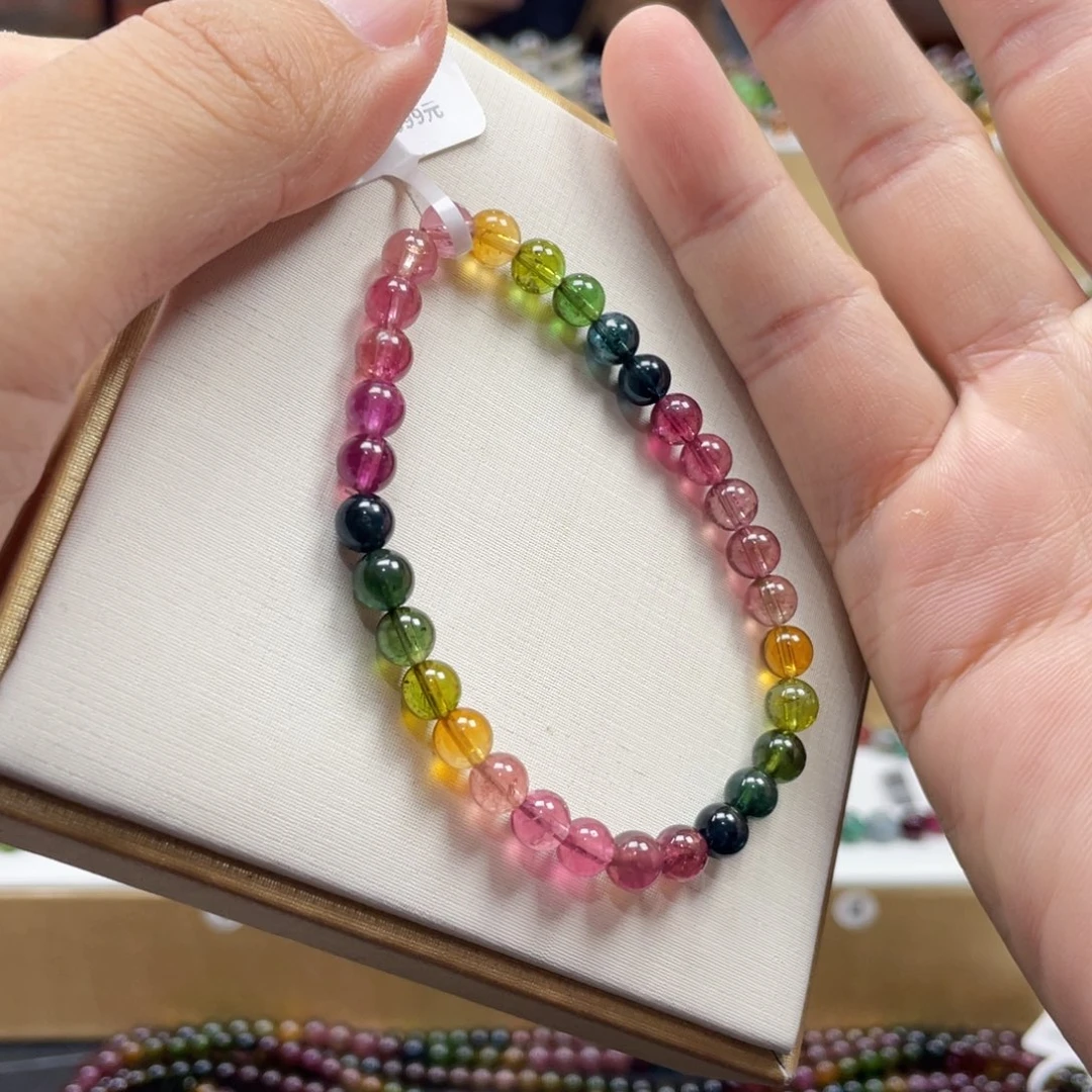 手串碧玺未镶嵌6mmmmmmmmmm