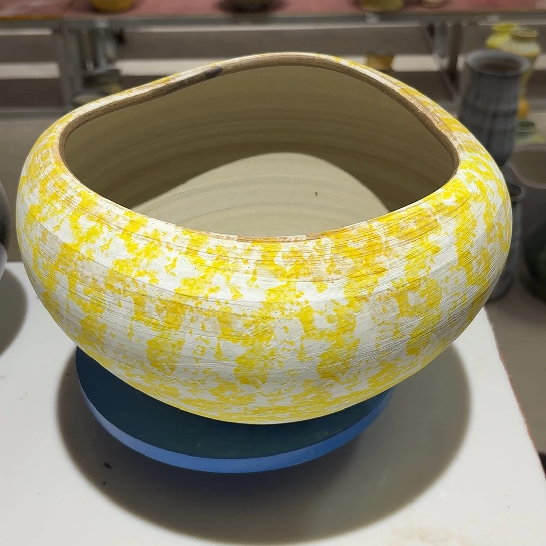 高17口21肚25陶瓷花盆