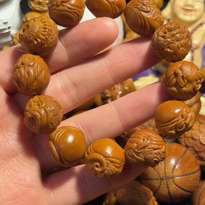 手串/手链橄榄核十二生肖恶僧