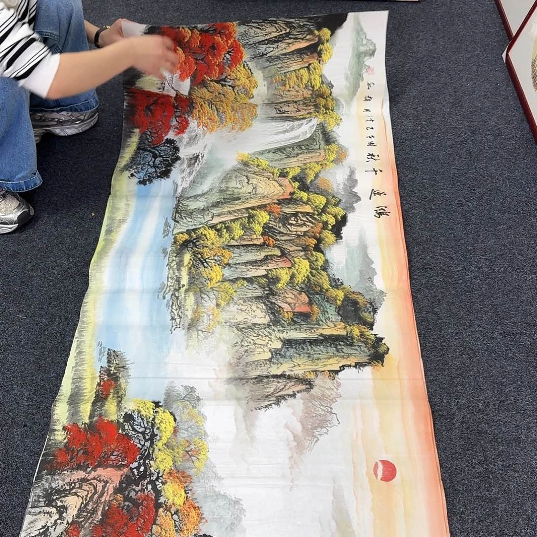纯手绘国画作品作品