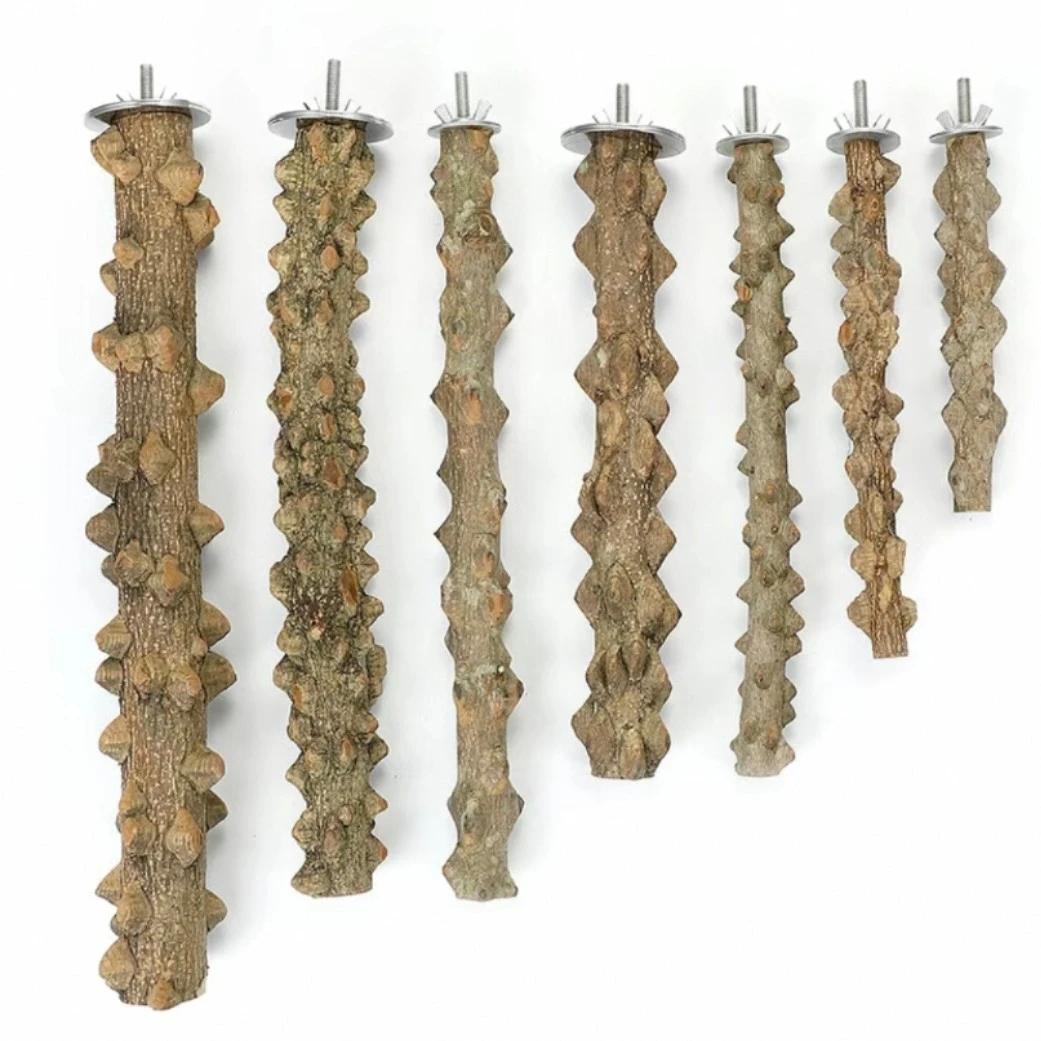 鸟用站杆玄凤鹦鹉玩具啃咬鸟笼磨砂站棍站架用品