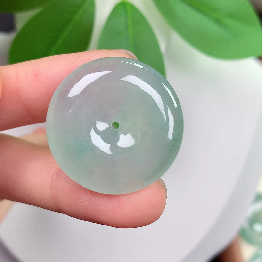 颈饰未镶嵌翡翠48/27.1-5.5mm