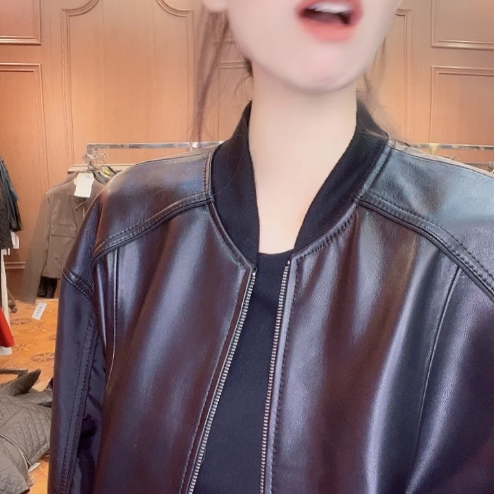 90……115斤皮衣外套