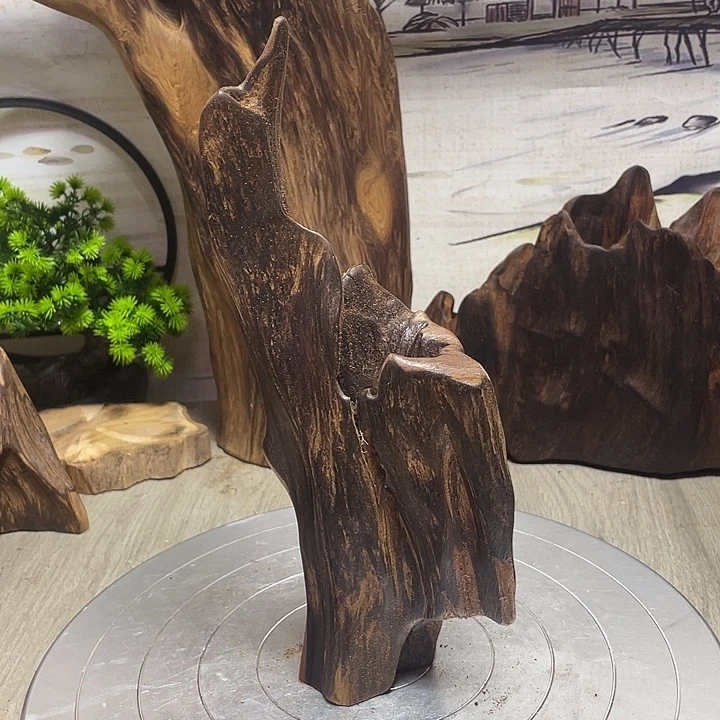 吉***祥木直播间木质摆件