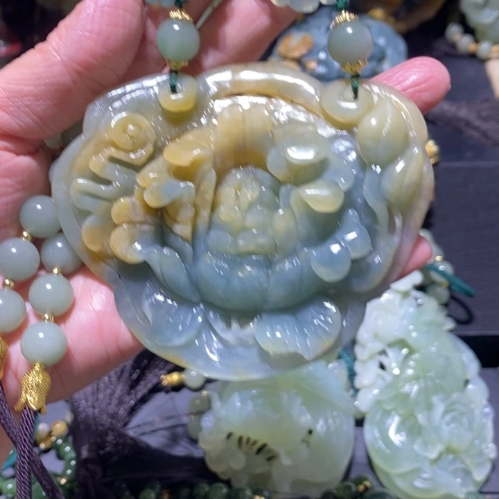 岫玉岫玉吊坠未镶嵌