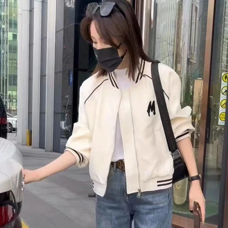 爆款棒球服外套女短款2025年春秋新款小个子百搭休闲洋气夹克上衣