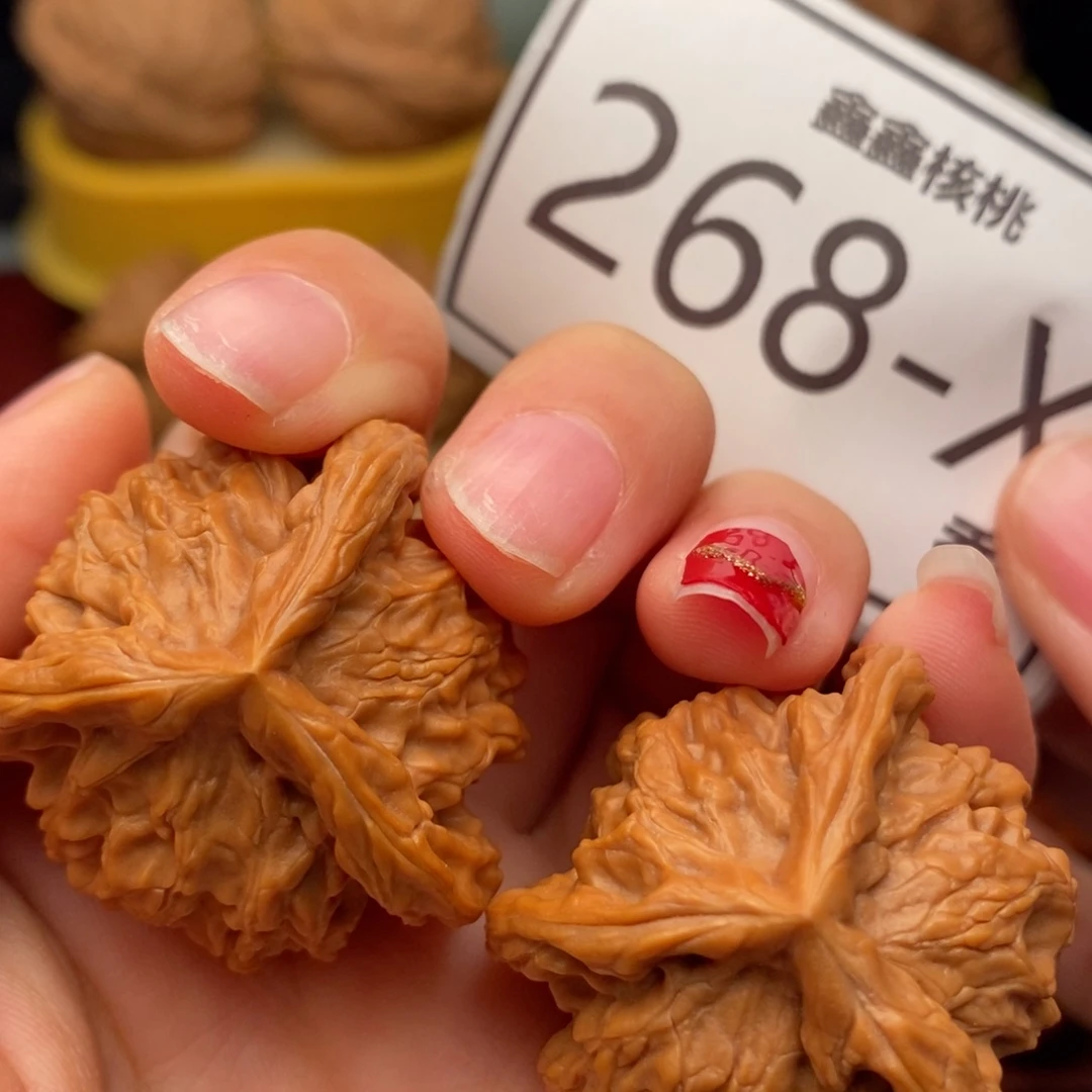 桃核把件盘山奔35……