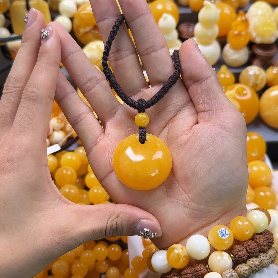 蜜蜡珠宝奇石未镶嵌公主扣