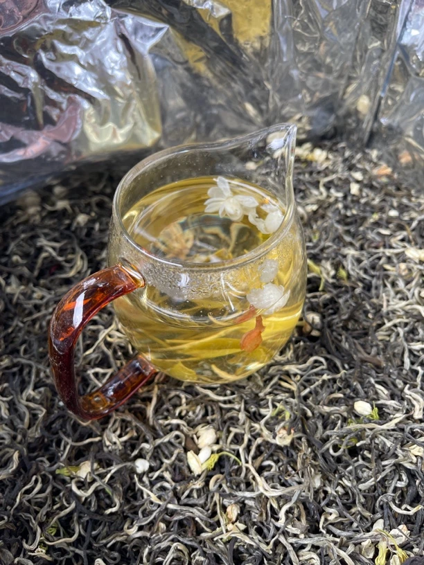 2025年云南头春绿茶茉莉花绿茶