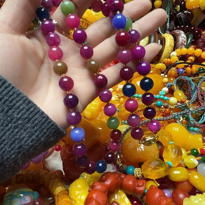 树脂制品2550多宝毛衣链