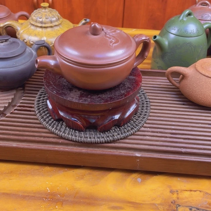 茶壶紫砂处理一个
