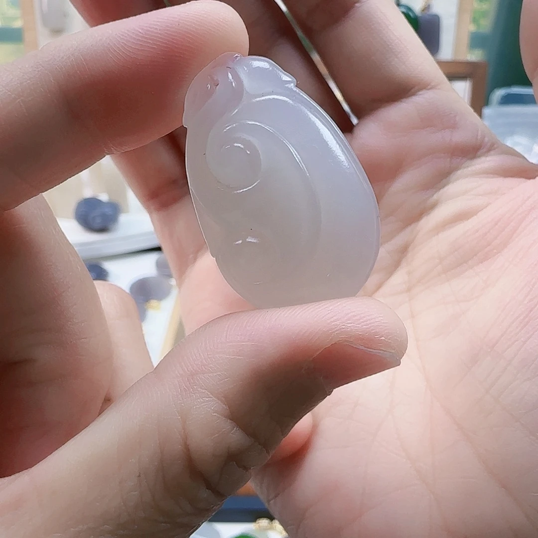 和田玉未镶嵌吊坠(不含链)