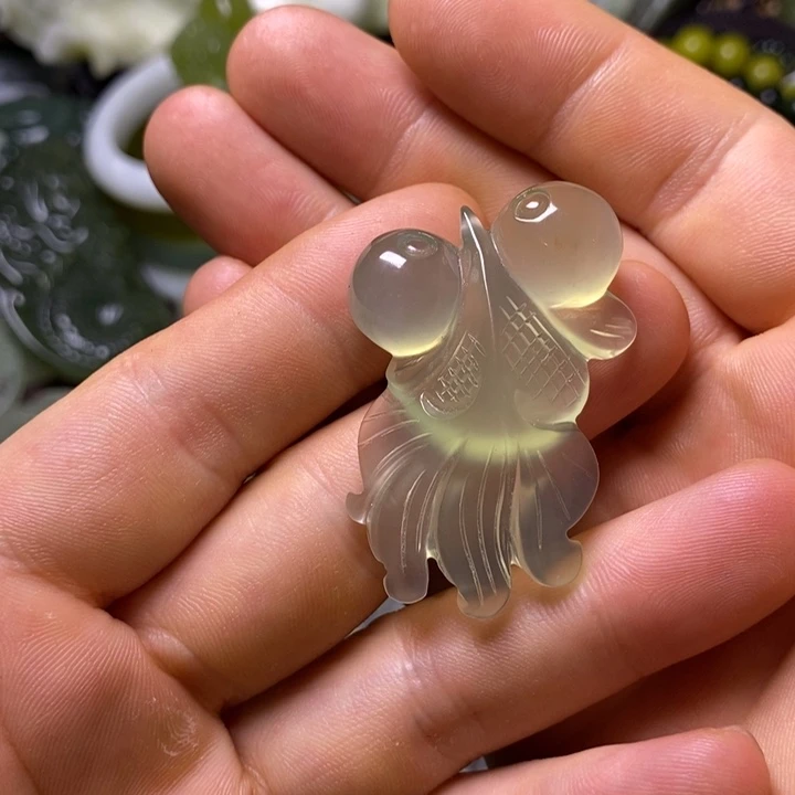 未镶嵌岫玉岫玉颈饰