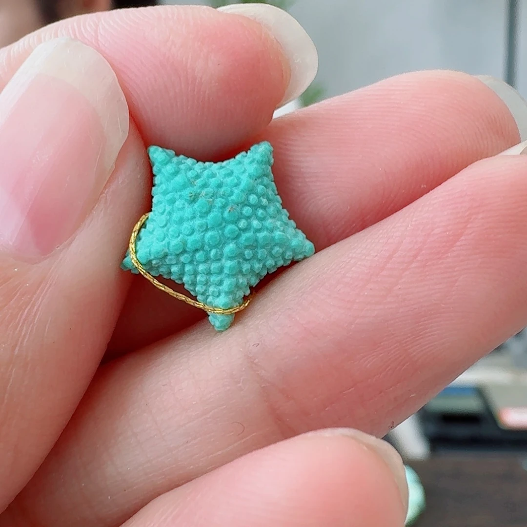 未镶嵌绿松石珠宝奇石