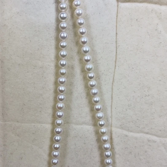 淡水珍珠银S925镶嵌颈饰