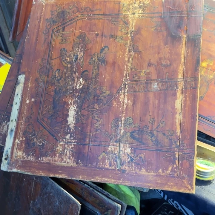 【闪购商品】香榧木贺**木木雕花板艺术一套