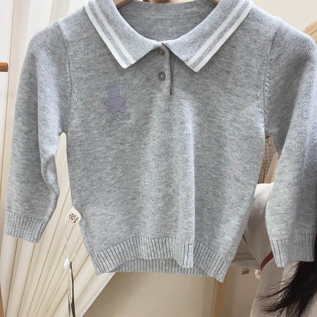 skl05 针织套头毛衣