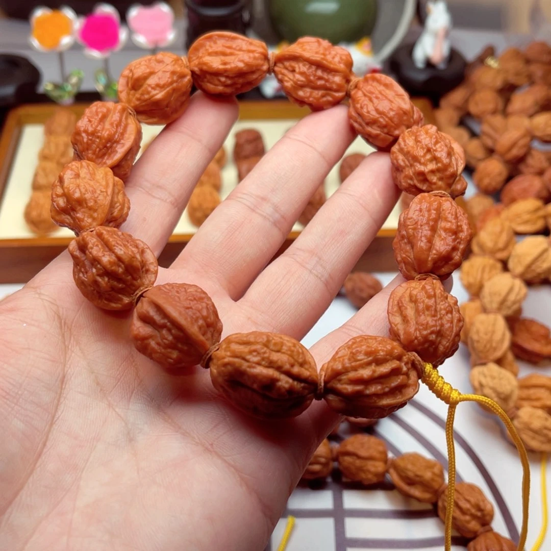 文玩核桃手串蛤蟆头