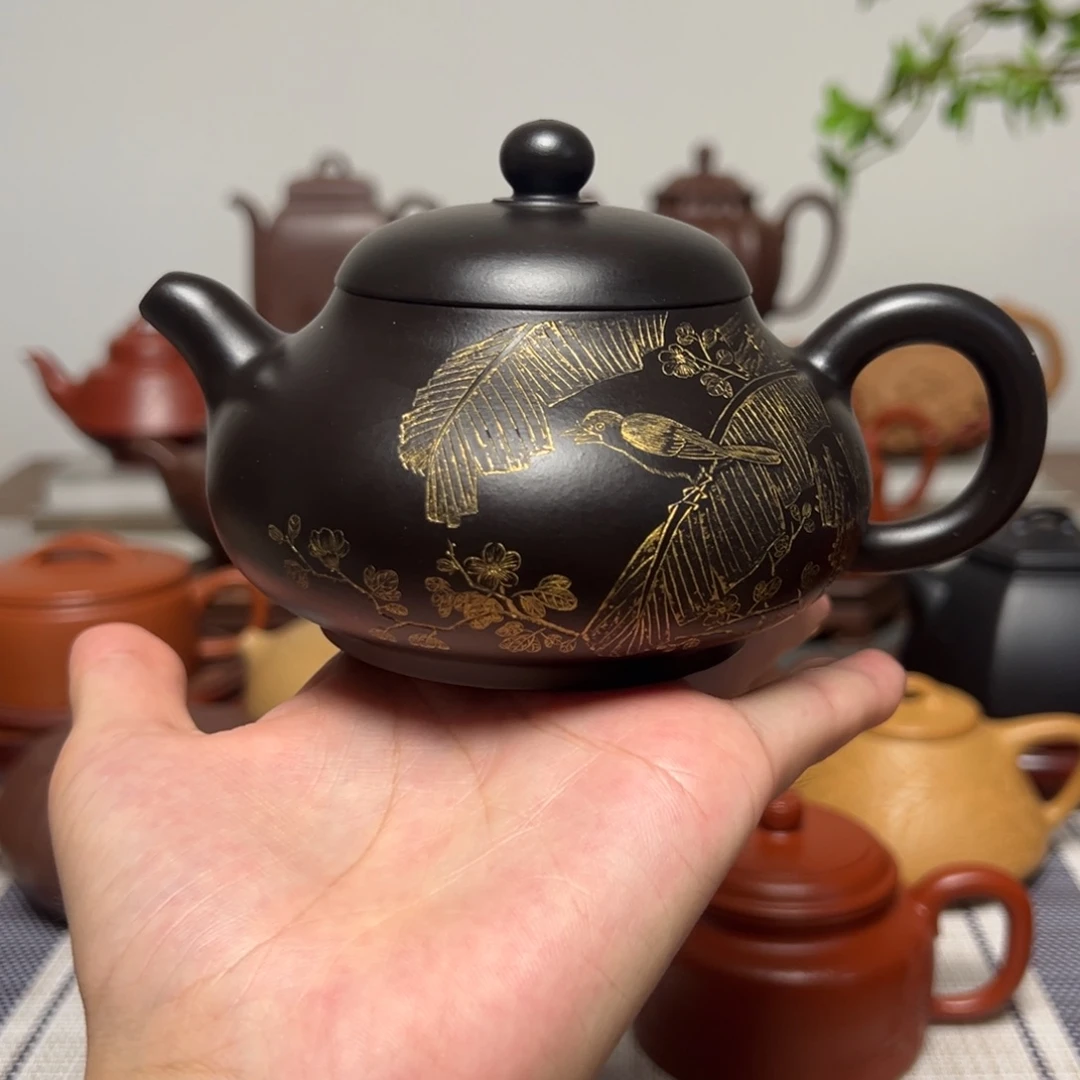 茶壶紫砂无证书特惠款250cc朱泥捂灰