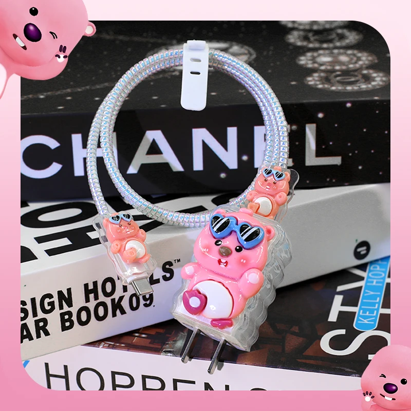 适用华为pura80 P80双C数据线保护套purax典藏版66W充电线缠绕绳