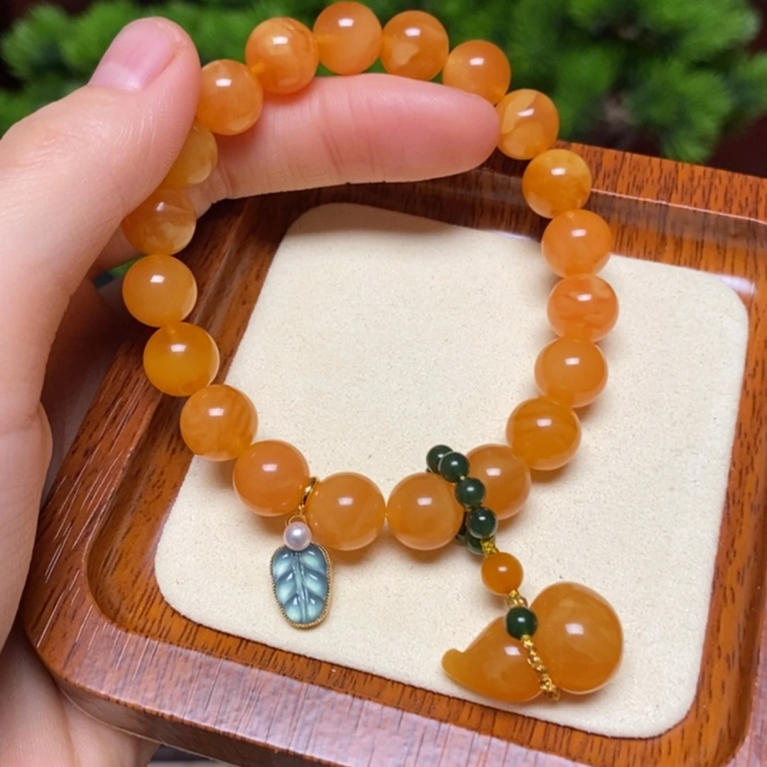 【闪购商品】手链蜜蜡未镶嵌手串