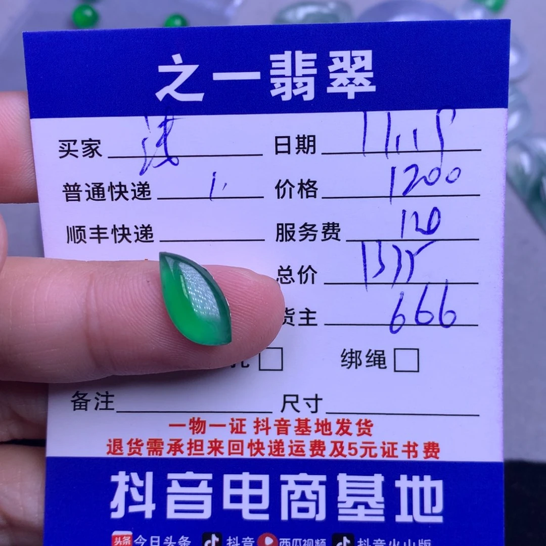 颈饰未镶嵌翡翠浅****?