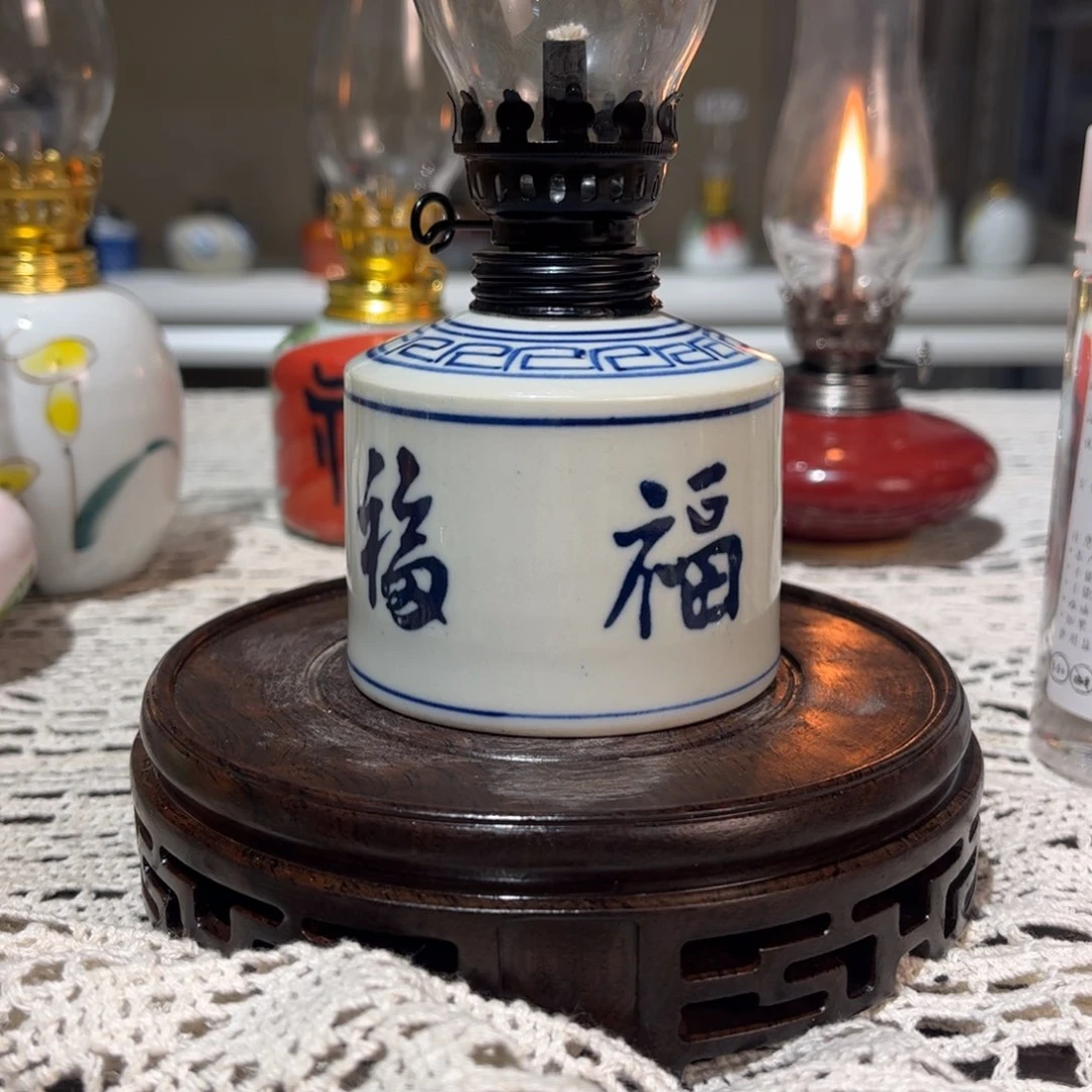 摆件景德镇陶瓷手工香薰灯