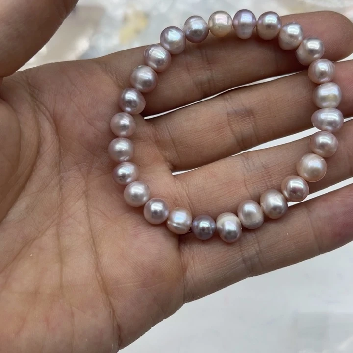 未镶嵌淡水珍珠颈饰001089