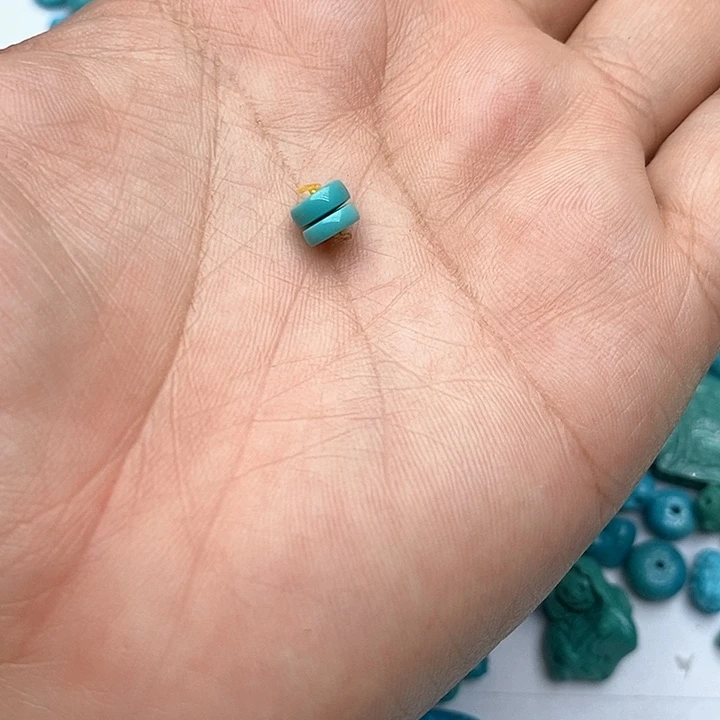 未镶嵌绿松石珠宝奇石