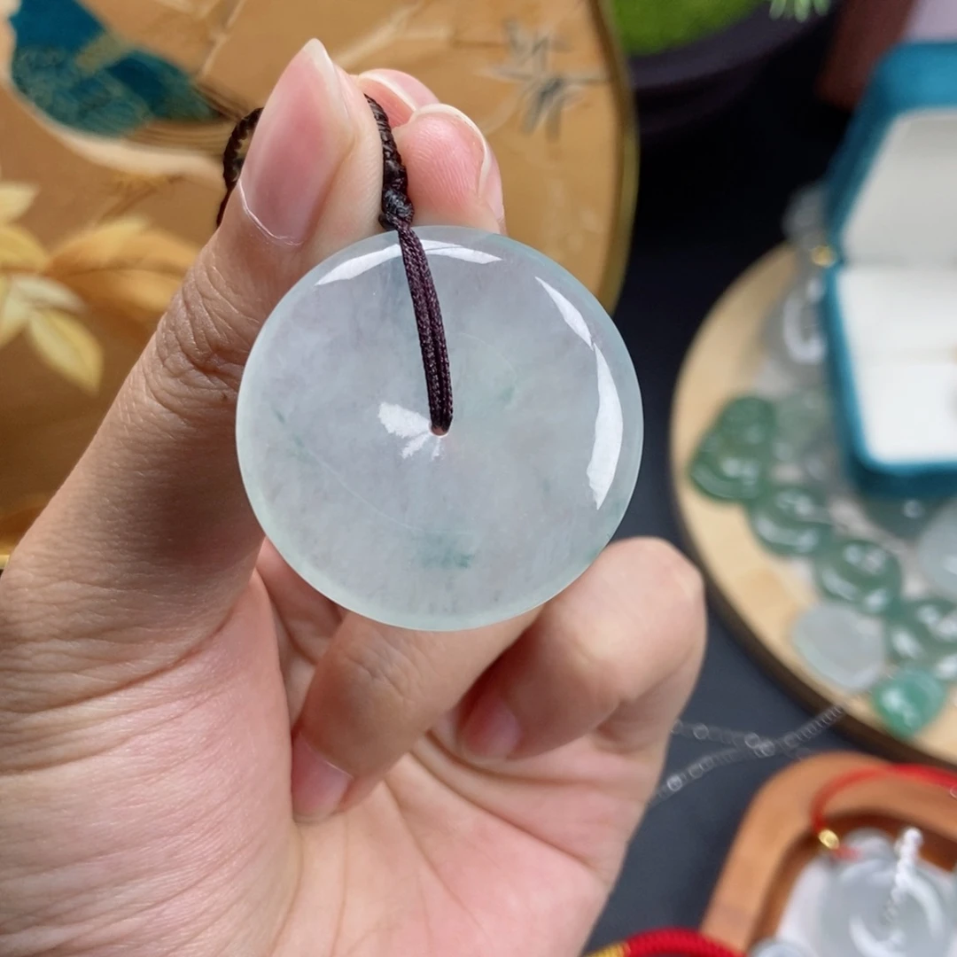 翡翠未镶嵌吊坠(不含链)翡翠