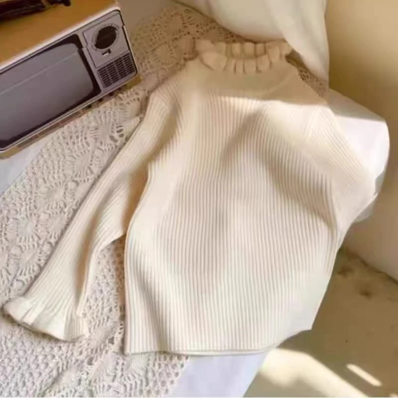 女童打底毛衣针织衫秋冬保暖上衣TXG