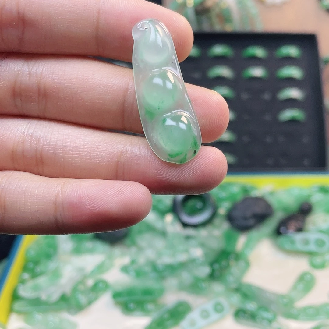 石英质玉合金小福豆
